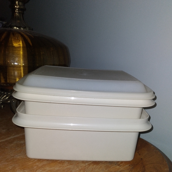 Tupperware Other - Lot of 2 Tupperware containers and 1 lid